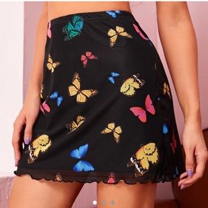 Butterfly Y2K skirt